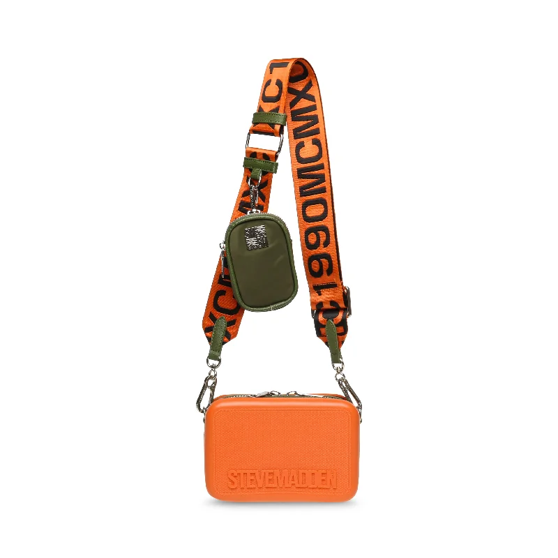 Compact men's crossbody bag for everyday carryBsacha Bag OLIVE MULTI