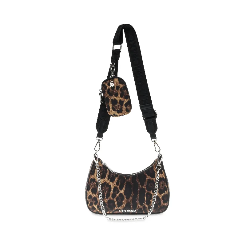 Designer men's crossbody bag with a unique pattern or logoBvital Bag LEOPARD